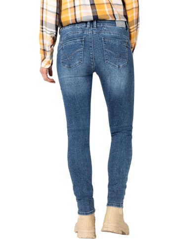 Timezone Spijkerbroek "Sanya" - slim fit - blauw
