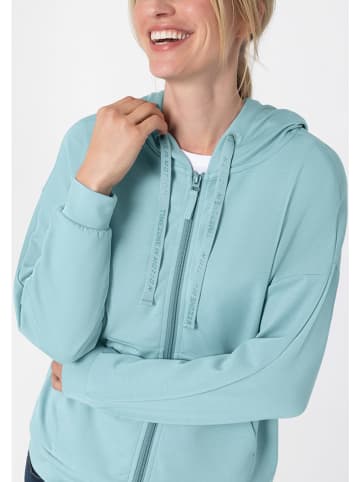 Timezone Sweatjacke in Hellblau