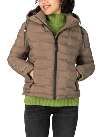 Timezone Steppjacke "Bonded" in Braun