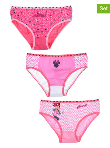 Disney Minnie Mouse 3-delige set: slips "Minnie" roze