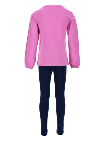 Disney Frozen 2-delige outfit "Frozen" mauve/donkerblauw