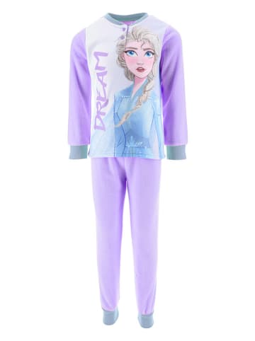Disney Frozen Piżama "Kraina Lodu" w kolorze fioletowym