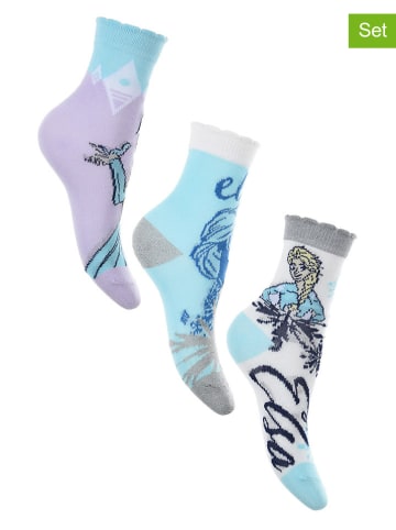 Disney Frozen 3er-Set: Socken "Frozen" in Bunt