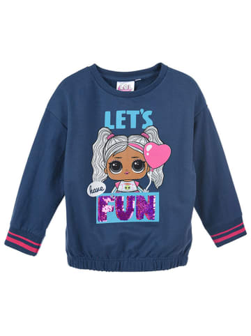 L.O.L. Surprise Sweatshirt "LOL Surprise" in Dunkelblau/ Bunt