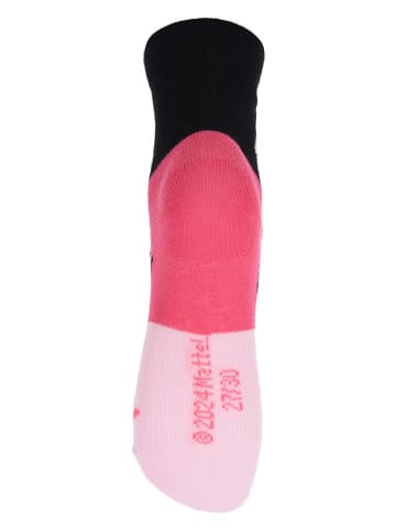 Barbie 3-delige set: sokken "Barbie" zwart/roze
