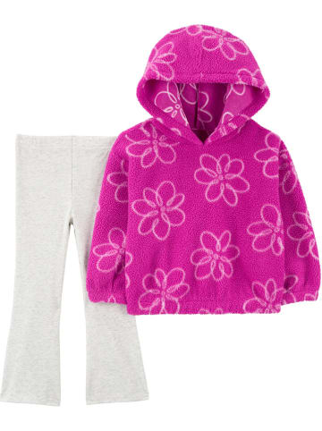 carter's 2-delige outfit roze/grijs