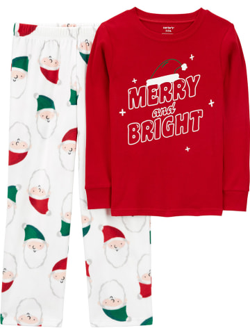 carter's Pyjama rood/wit