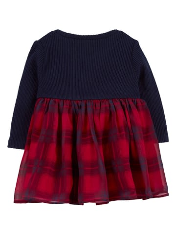 OshKosh Jurk donkerblauw/rood