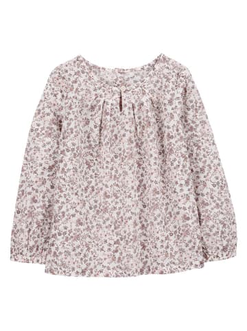 OshKosh Bluse in Creme/ Rosa