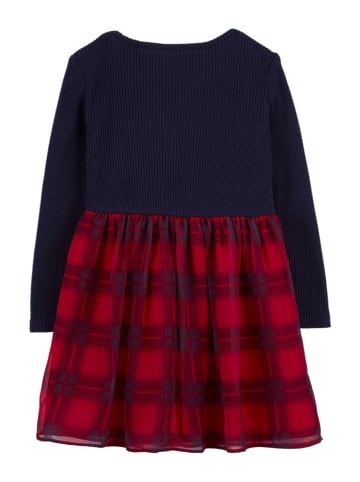 OshKosh Jurk donkerblauw/rood