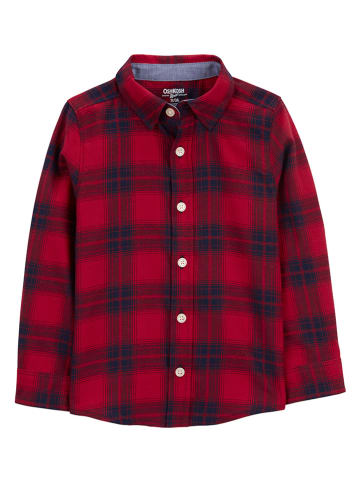 OshKosh Blouse rood/zwart