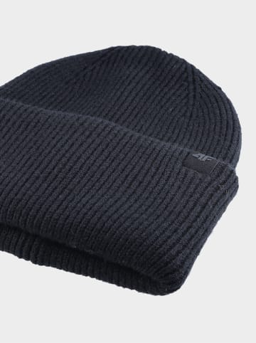 4F Mütze in Schwarz