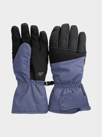 4F Ski-/Snowboardhandschuhe in Blau/ Schwarz