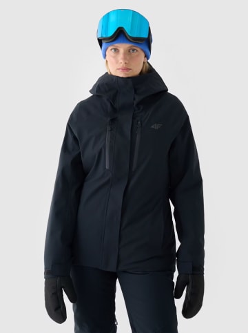 4F Ski-/Snowboardjacke in Schwarz