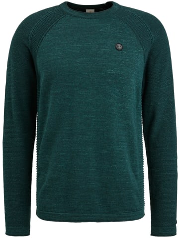 CAST IRON Pullover in Dunkelgrün