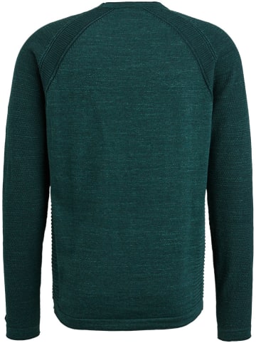 CAST IRON Pullover in Dunkelgrün