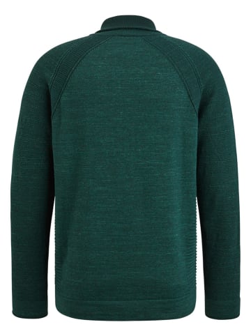 CAST IRON Pullover in Dunkelgrün
