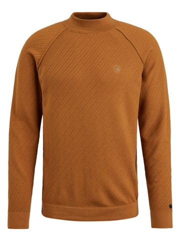 CAST IRON Pullover in Hellbraun