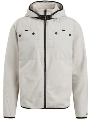 CAST IRON Sweatjacke in Weiß