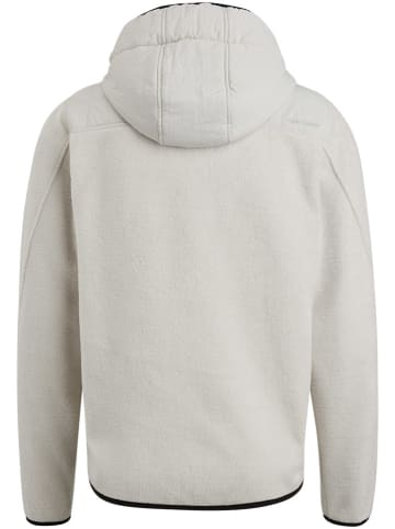 CAST IRON Sweatjacke in Weiß