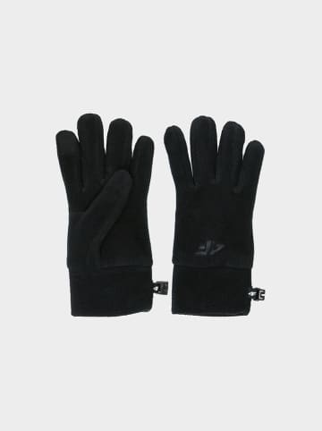 4F Fingerhandschuhe in Schwarz
