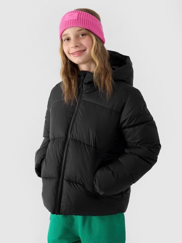 4F Steppjacke in Schwarz