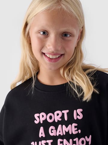 4F Sweatshirt zwart