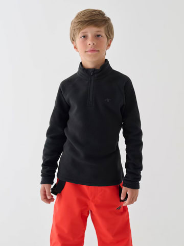4F Fleece longsleeve zwart