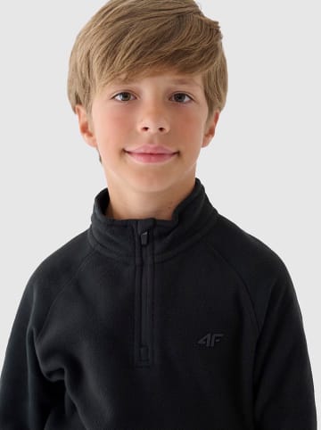 4F Fleece longsleeve zwart