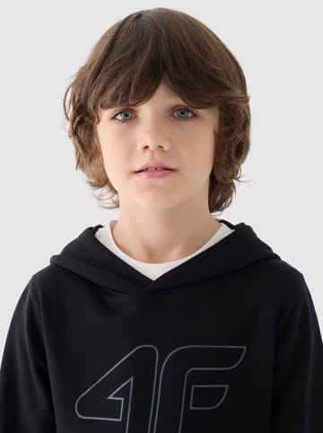 4F Hoodie in Schwarz