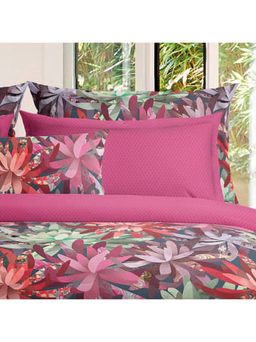 CXL by Christian Lacroix Satin-Bettwäsche-Set in Pink/ Grün