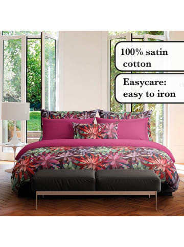 CXL by Christian Lacroix Satin-Bettlaken in Fuchsia