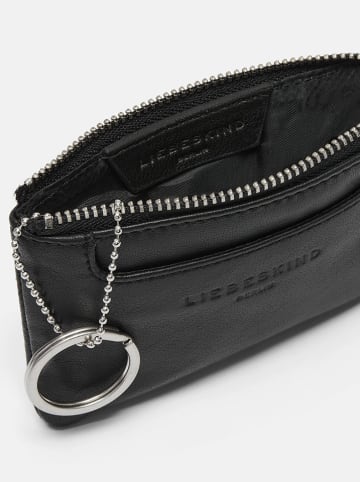 LIEBESKIND BERLIN Leren portemonnee zwart - (B)18 x (H)12 x (D)4 cm