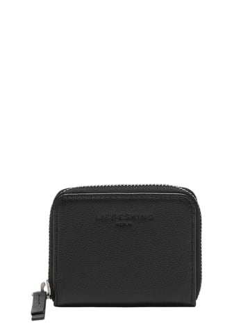 LIEBESKIND BERLIN Leren portemonnee zwart - (B)18 x (H)12 x (D)4 cm
