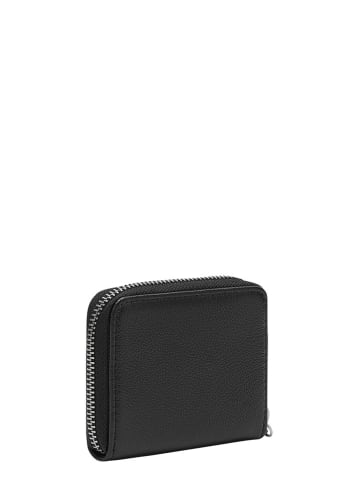 LIEBESKIND BERLIN Leder-Geldbörse in Schwarz - (B)18 x (H)12 x (T)4 cm