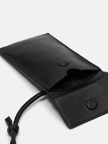 LIEBESKIND BERLIN Skórzana torebka w kolorze czarnym na telefon - 25 x 13 x 5 cm