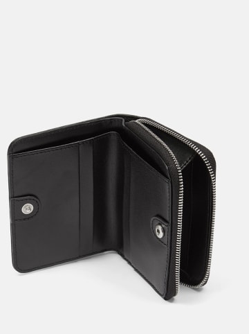 LIEBESKIND BERLIN Leren portemonnee zwart - (B)15 x (H)11 x (D)4 cm