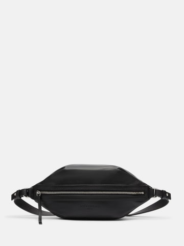 LIEBESKIND BERLIN Leder-Brustbeutel in Schwarz - (B)31 x (H)21 x (T)10 cm