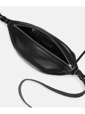 LIEBESKIND BERLIN Leder-Brustbeutel in Schwarz - (B)31 x (H)21 x (T)10 cm