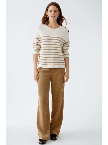 Oui Hose in Camel