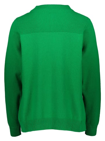 Oui Pullover in Grün