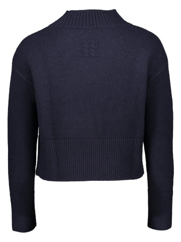 Oui Pullover in Dunkelblau