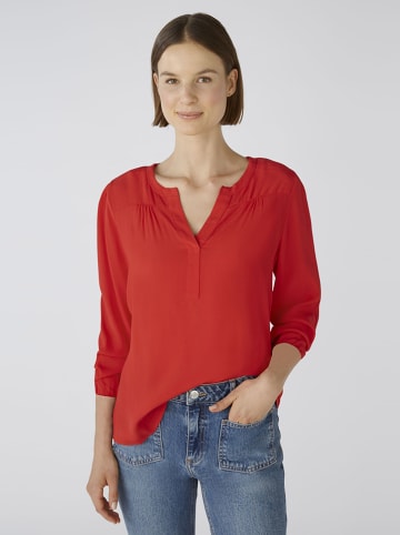 Oui Bluse in Rot