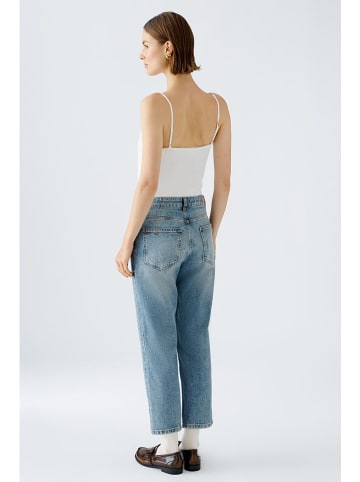 Oui Spijkerbroek - mom fit - blauw