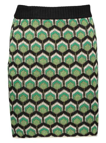 Oui Rok groen/zwart