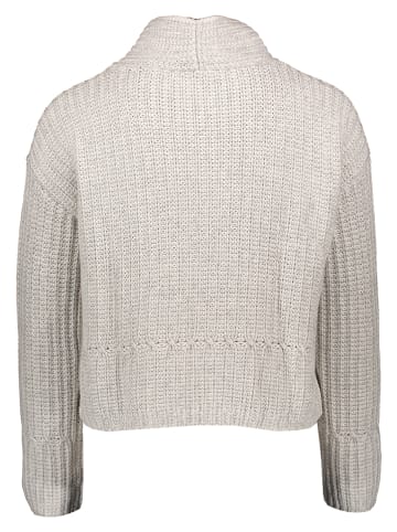 Oui Pullover in Hellgrau
