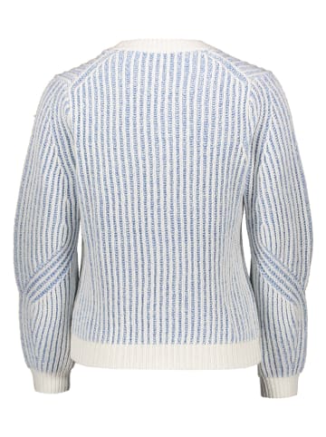 Oui Trui blauw/wit