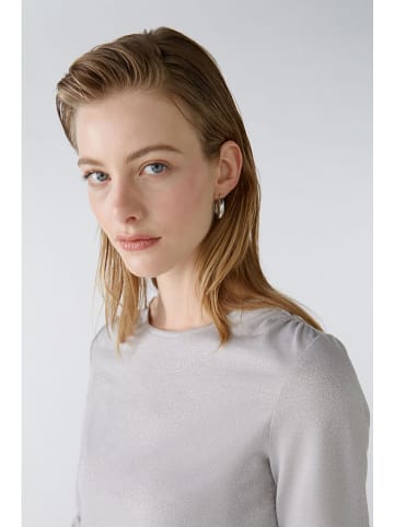 Oui Longsleeve grijs