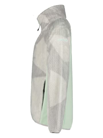 Icepeak Fleecejacke "Lyndon" in Grau/ Mint