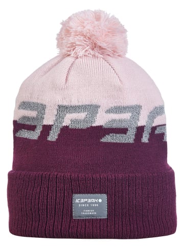 Icepeak Mütze "Hallsburg" in Lila/ Rosa
